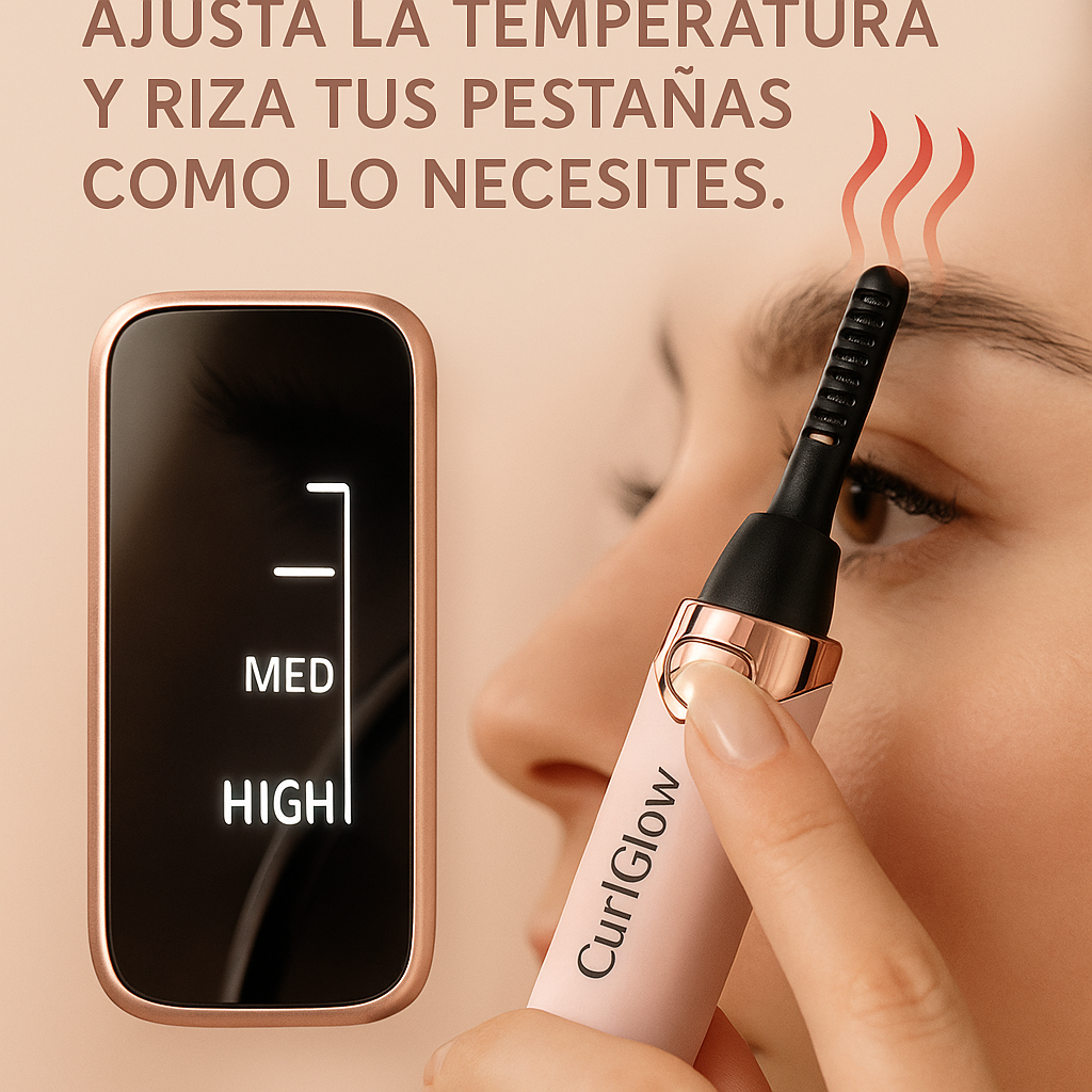 CURLGLOW - Pestañas rizadas y con forma en solo 10 segundos!