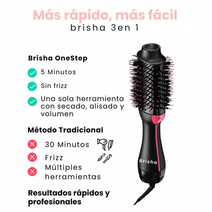 Brisha OneStep: seca, alisa y da volumen en 5 minutos